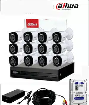 5mp 4K Security Camera System with 12 Camera Package Dahua