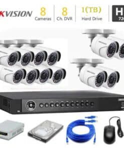 5mp 4K Security Camera System with 12 Camera Package Hikvion