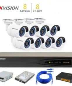 5mp 4K Security Camera System with 8 Camera Package Hikvion