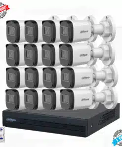 5mp 4K Security Camera System with 16 Camera Package Dahua