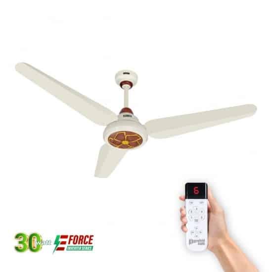 khursheed Fan E-Force Series 30 watt Electricity Consume