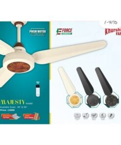 Khursheed Majesty Model Inverter Ceiling Fan 30 watt Ac Dc