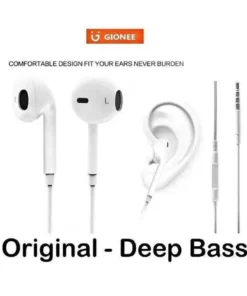 Original Gionee Type C Handsfree | In-Ear Type C Headset Headphones | Earphones | Type-C Earphone | C Type Handfree with Built-in Microphone | Dual Driver Earbuds USB-C | Compatible for iPhone 15/ Samsung/ OnePlus/ Redmi / Oppo / Huawei